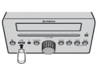 YAMAHA MCRB043DAB - USB-Gerät - 1