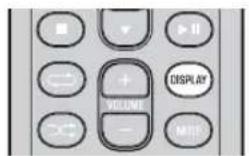 YAMAHA MCRB043DAB - Anzeigeinformationen (nur Fernbedienung) - 1