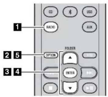 YAMAHA MCRB043DAB - Controllo della potenza del segnale delle stazioni DAB (menu Option) - 1