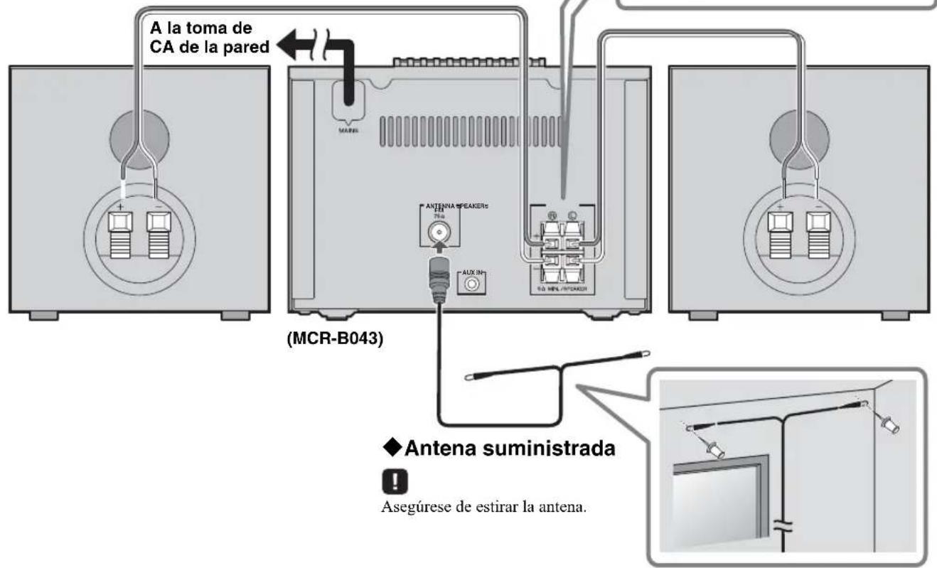 YAMAHA MCRB043DAB - Altavoces - 2