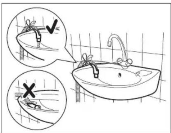 AEG L6FBK84W - Ablassen des Wassers - 3