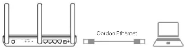 TP-LINK AC1600 - Ethernet - 1