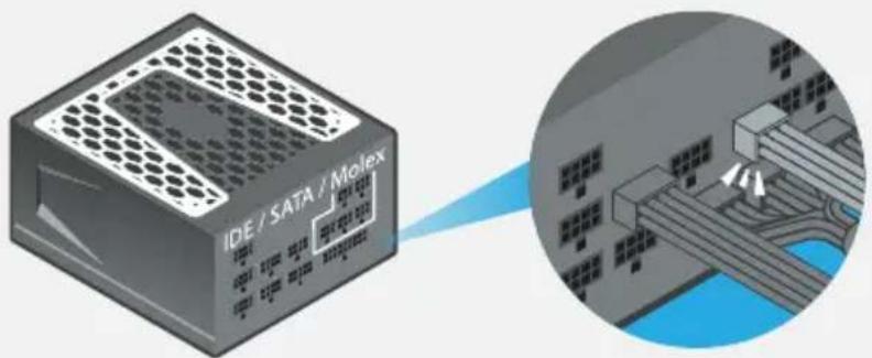 SEASONIC Focus GX750 - Peripheral cables (6-pin connectors) - 2
