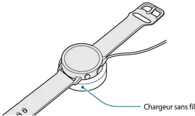 SAMSUNG Galaxy Watch Active 2 - Charger la pile - 4