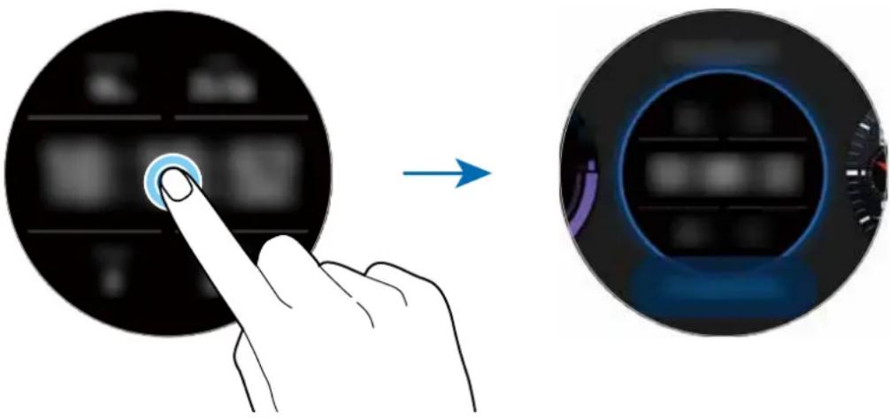SAMSUNG Galaxy Watch Active 2 - Modifier le style de cadran - 1