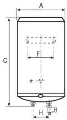 COINTRA Aral TNC PLUS 80 H - Thermostat réglable de l'extérieur - 3