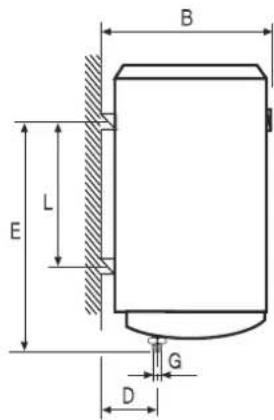 COINTRA Aral TNC PLUS 80 H - Thermostat réglable de l'extérieur - 4