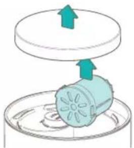 DUUX Beam - Filter plaatsen - 1