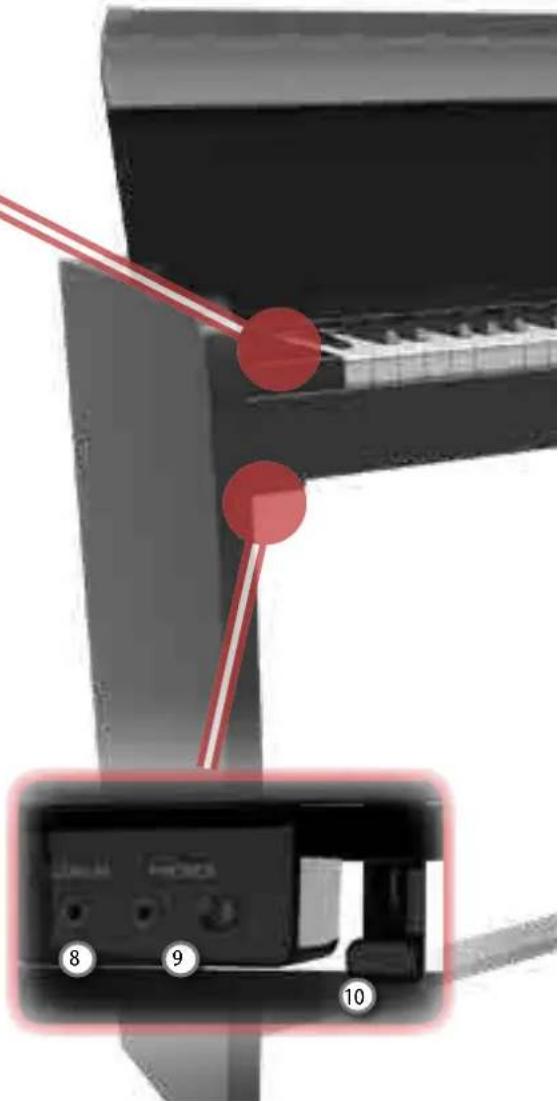 Dexibell VIVO H1 - Port USB COMPUTER - 1