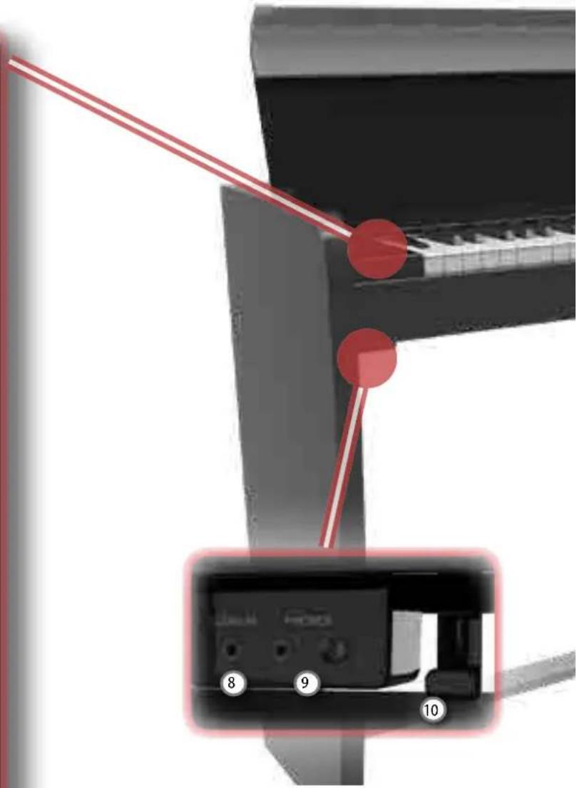 Dexibell VIVO H1 - USB Computer-Port - 1