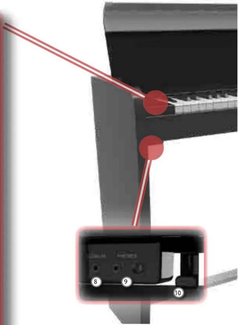 Dexibell VIVO H1 - USB Computer Port - 1