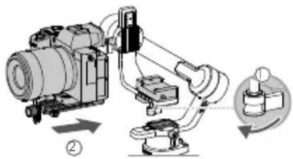 DJI RoninSC - Montagem da camera - 4