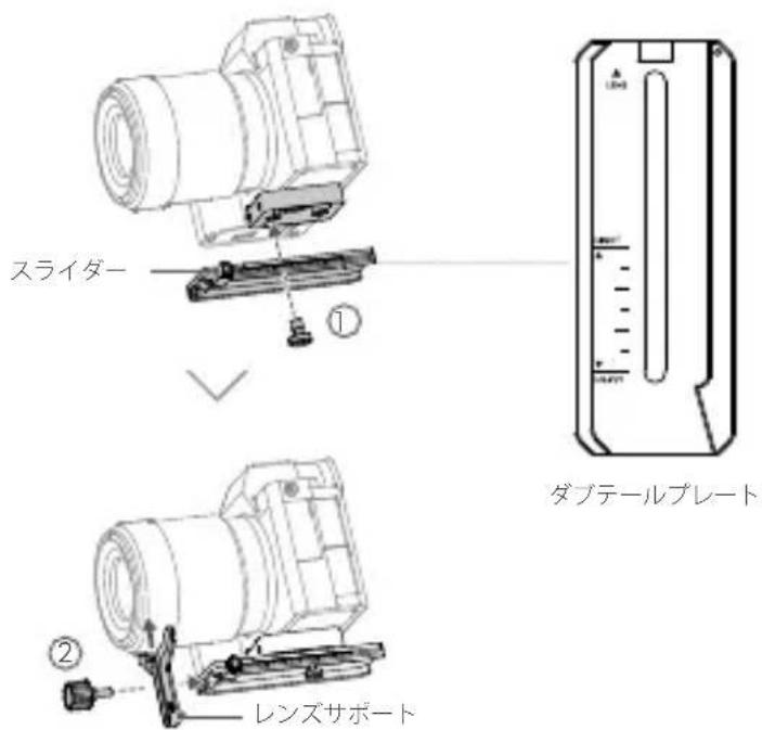 DJI RoninSC - 力メラの取り付け - 3