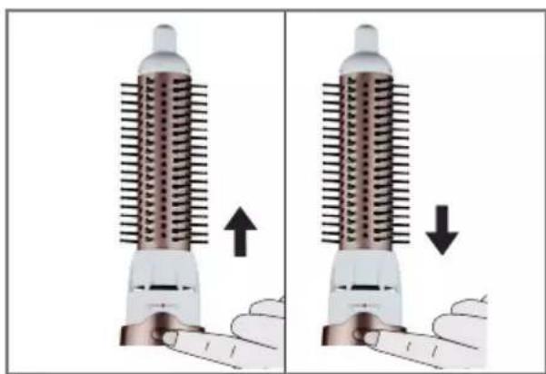 GRUNDIG Profi Curls & Volume HS7880 - Sostituzione dell'accessorio modellante - 1