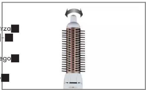 GRUNDIG Profi Curls & Volume HS7880 - Nawiew zimngo powietrza i stopien temperature - 1