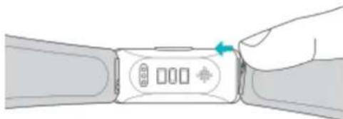 FITBIT Inspire HR - Fixation d'un bracelet - 2
