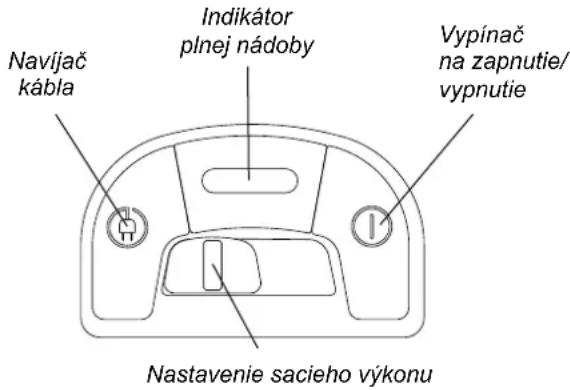NILFISK Meteor - Indikator pinej nádoby - 1