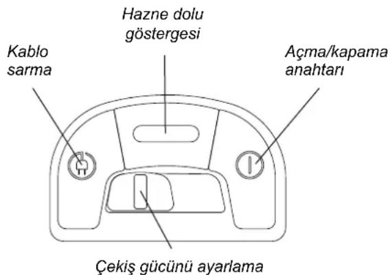 NILFISK Meteor - Hazne dolu gostergesi - 1