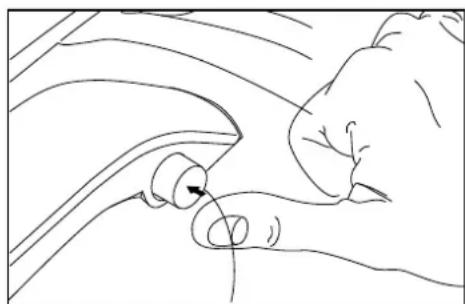 NILFISK Meteor - Releasing and emptying of dust container - 1