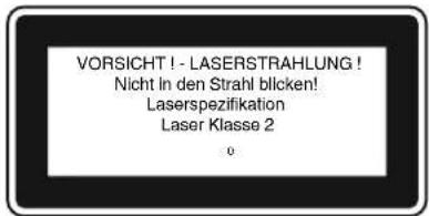 EINHELL TCMS 2513 L - Speciale aanwijzingen ontrent de laser - 1