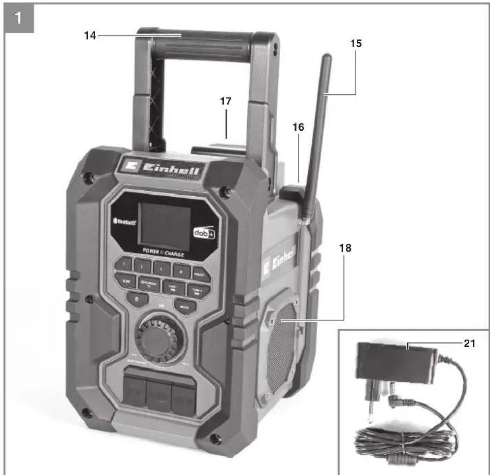 EINHELL TECR 18 Li - 1