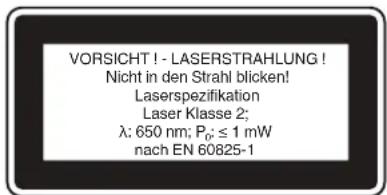 EINHELL GEHH 18 Li T - Laserklasse 2 - 1