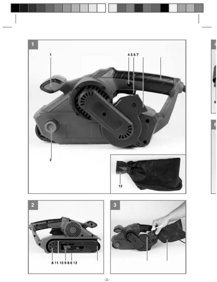 EINHELL TCBS 8038 - 1