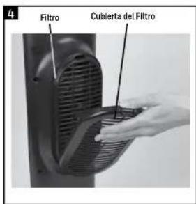 HONEYWELL Ceramic Digital Tower Heater HCE323V - LIMPIEZA Y ALMACENAJE - 1
