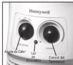 HONEYWELL 360° Surround Heater HHF370B - Modelo de las Series HHF360 - Operación Manual del Calefactor Surround Heat - 1