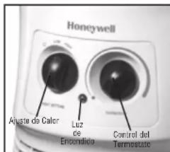 HONEYWELL 360° Surround Heater HHF360W - OPERACIÓN - 1