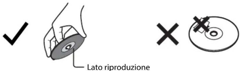 SCANSONIC DA310 - Uso dei dischi - 1