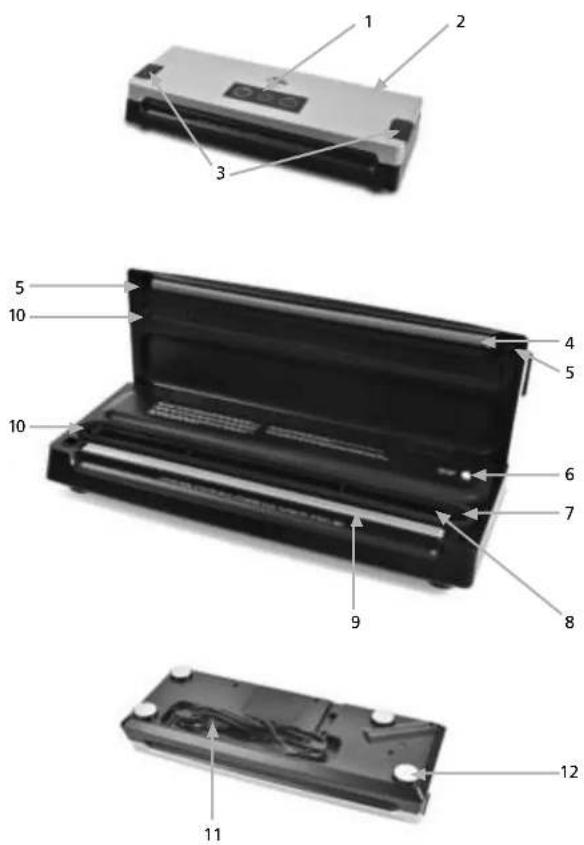 Solis Vac Smart 577 - APPLIANCE DESCRIPTION - 1