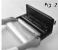 Solis Vac Quick 576 - EFFECTUER UNE SOUDURE SUR UN FILM POUR OBTENIR UN SACHET - 2