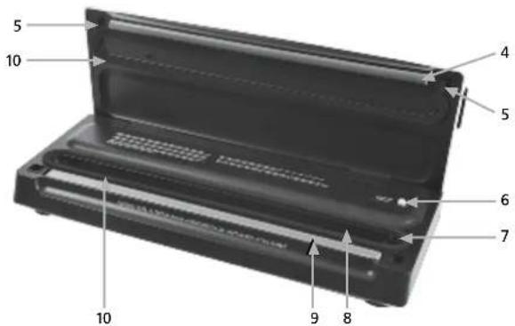 Solis Vac Quick 576 - DESCRIZIONE DELL'APPARECCHIO - 2