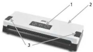 Solis Vac Quick 576 - DESCRIZIONE DELL'APPARECCHIO - 1