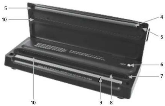 Solis Vac Quick 576 - DESCRIPTION DE L'APPAREIL - 2