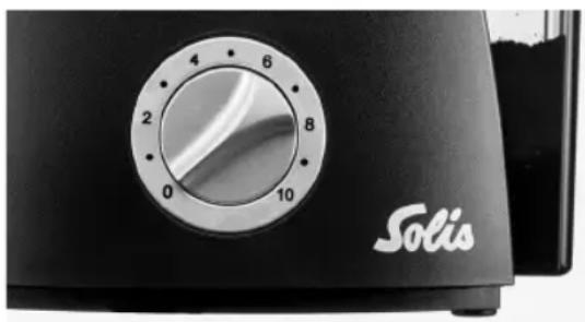 Solis Scala Plus 1661 - 1E STAP: DE HOEVEELHEID GEMALEN KOFFIE INSTellen MET DE TIMERREGELAAR - 1