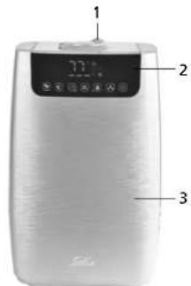 Solis Ultrasonic Pure 7217 - APPLIANCE DESCRIPTION - 2