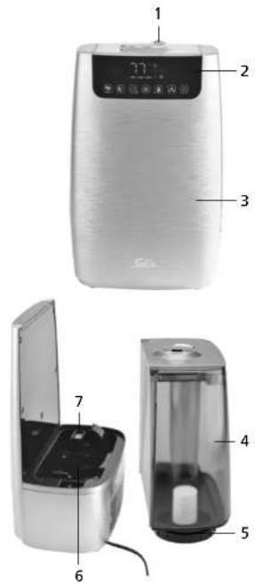 Solis Ultrasonic Pure 7217 - GERÄTEBESCHREIBUNG - 1