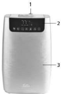 Solis Ultrasonic Pure 7217 - APPPARAATBESCHRIJVING - 2