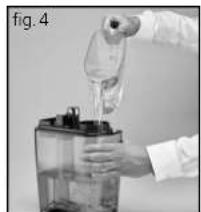 Solis Ultrasonic Pure 7217 - APPORTARE LA CARTUCCIA DECALCIFICANTE E VERSAMENTO DELL'ACQUA NEL SERBATOIO - 4