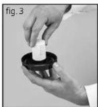 Solis Ultrasonic Pure 7217 - APPORTARE LA CARTUCCIA DECALCIFICANTE E VERSAMENTO DELL'ACQUA NEL SERBATOIO - 3