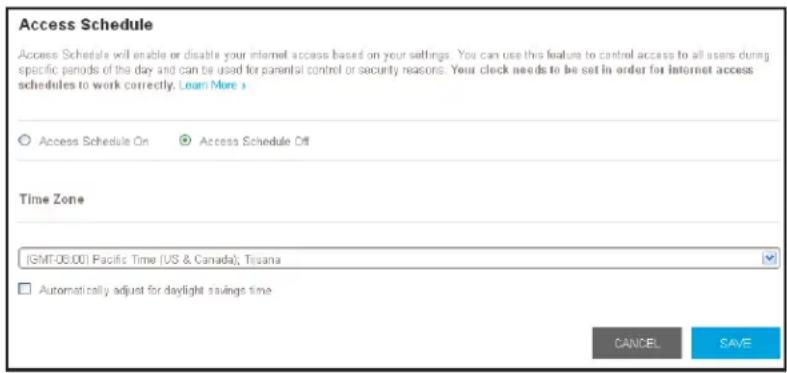 NETGEAR EX3800 - Pour configurer un programme d'accès : - 1