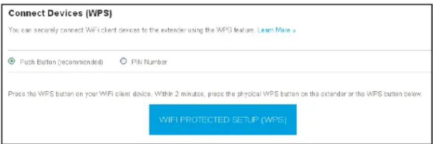NETGEAR EX3800 - Pour utiliser WPS pour ajouter un ordinateur ou un périphérique WiFi au réseau WiFi du répéteur : - 1