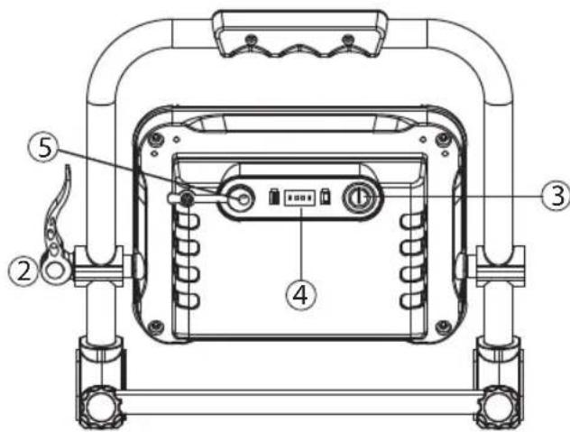 BRENNENSTUHL JARO 3000 MA - WŁĄCZANIE/WYŁĄCZANIE NAŚWIETLACZA - 1