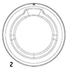 INDESIT YT M10 81 R EU - Πλήκτρα επιλογών\* - 1