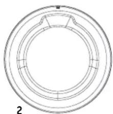 INDESIT YT M10 81 R EU - Knappar alternativ\* - 1