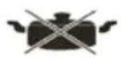 NEDIS KAIP111CBK1 - Unsuitable pans - 1