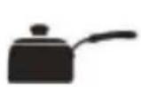 NEDIS KAIP112CBK2 - Padelle adatte - 1