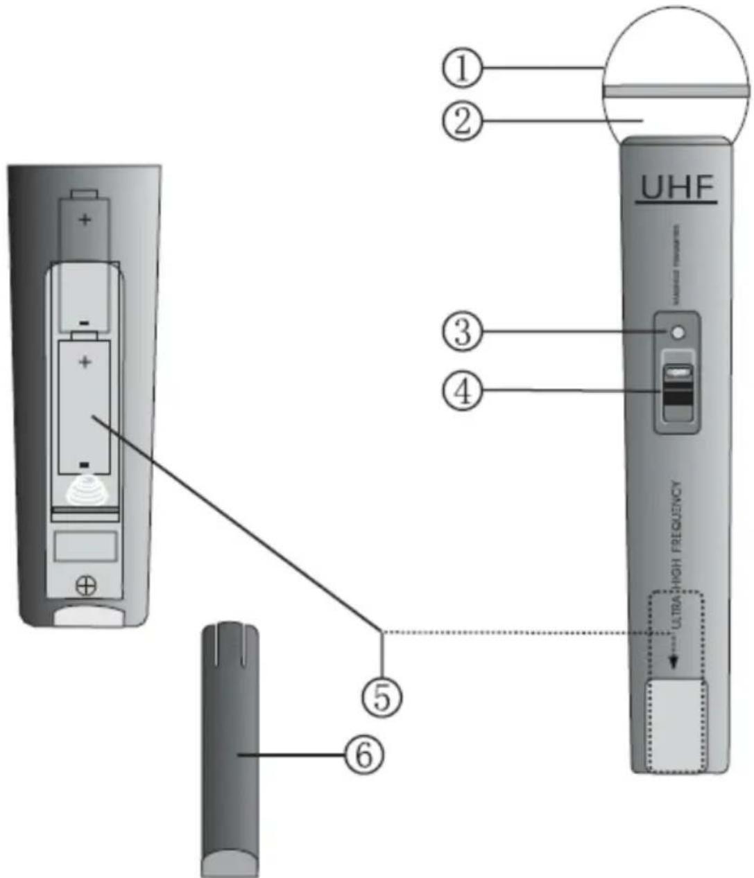 NEDIS MPWL611BK - Description microphone - 1